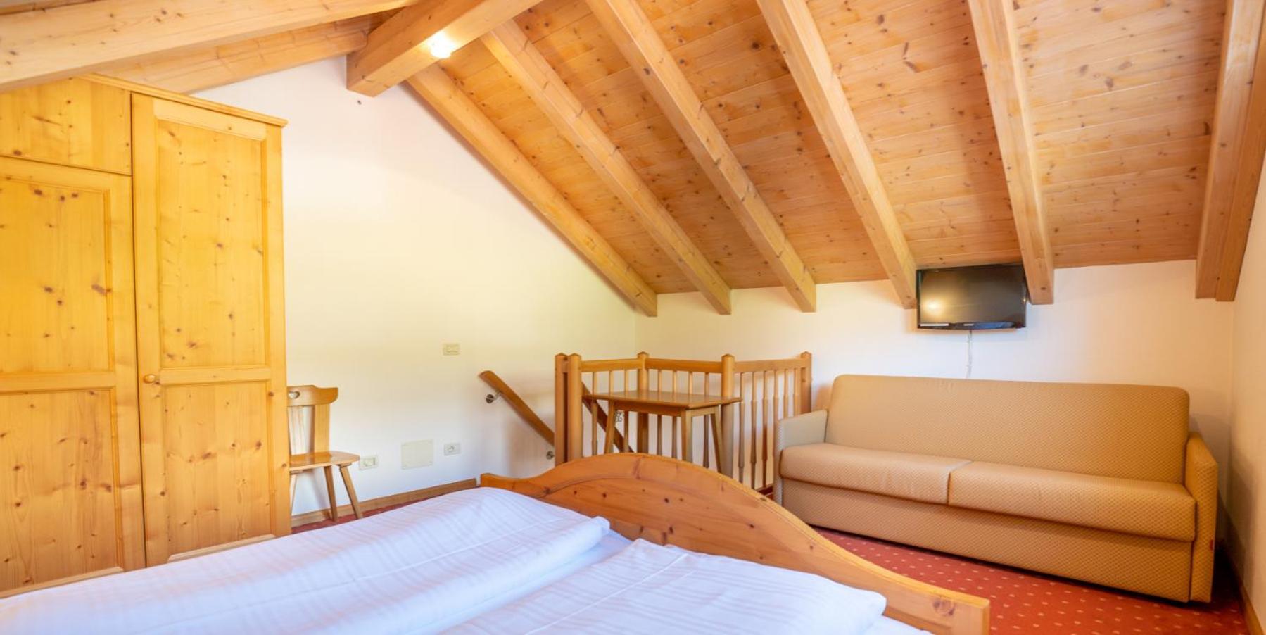 لا فيلا Apartments Lasteis الغرفة الصورة